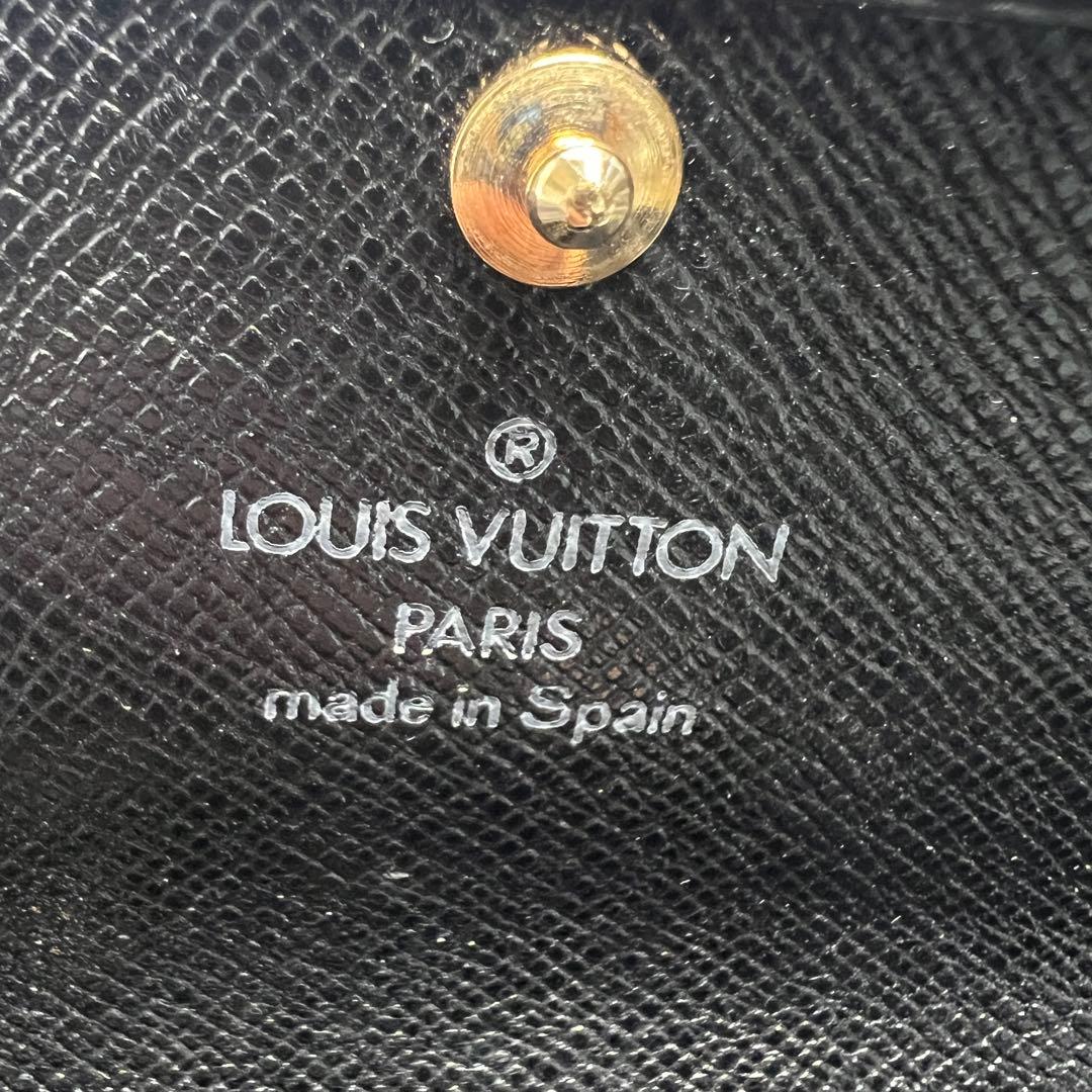 LOUIS VUITTON ブラック エピ キーケース ミュルティクレ4の通販はau