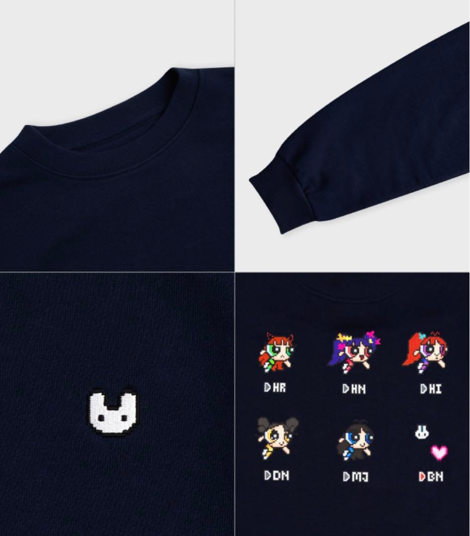 newjeans パワーパフガールズコラボスウェットLサイズ