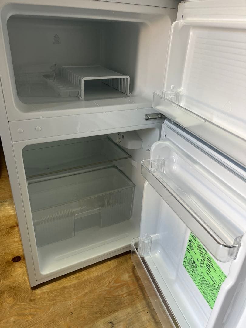 福岡市引取り限定 IRIS OHYAMA 冷蔵庫 IRSD-9B-W 90L - メルカリ