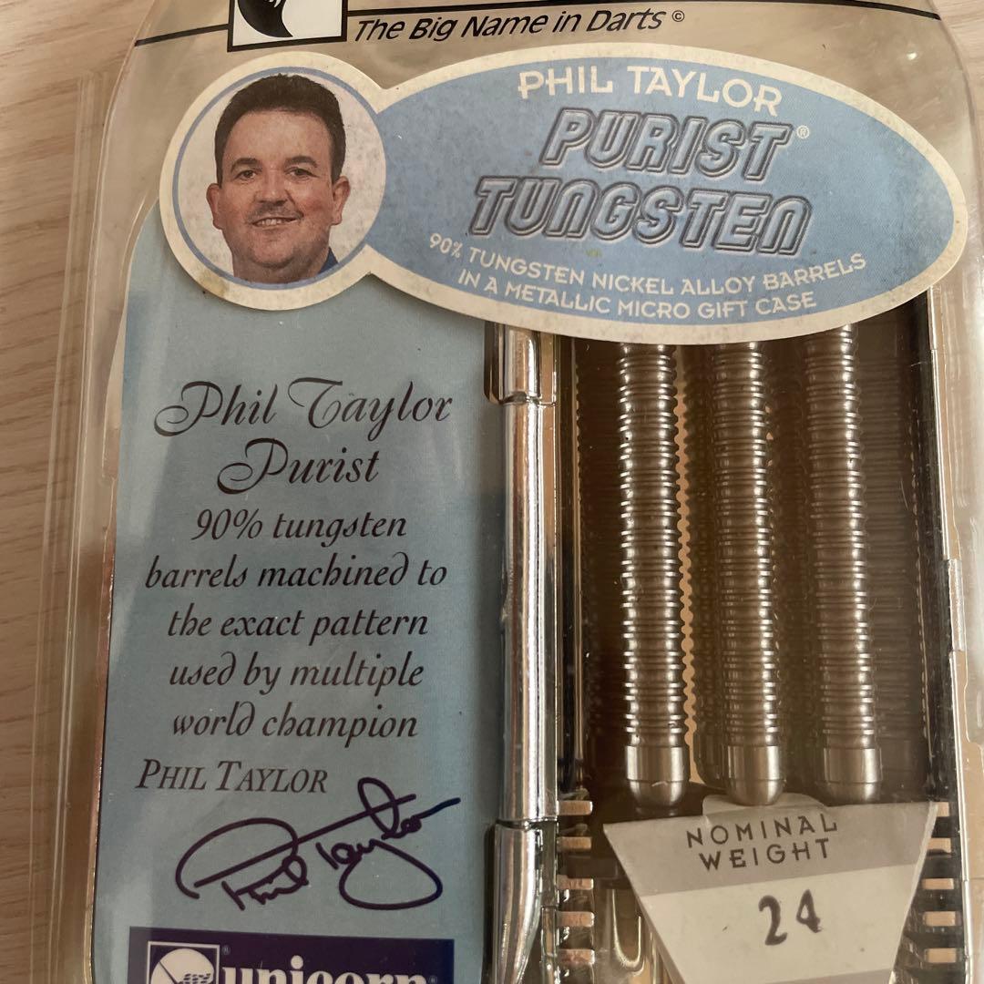 メ*ラ様 フィル・テイラー タングステン ダーツ 24g