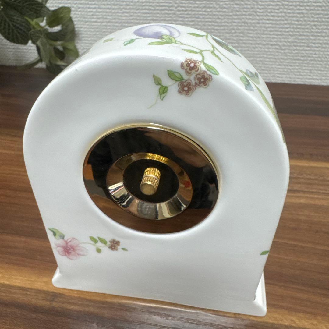 価格変更 WEDGWOOD ウェッジウッド スウィートプラム置き時計