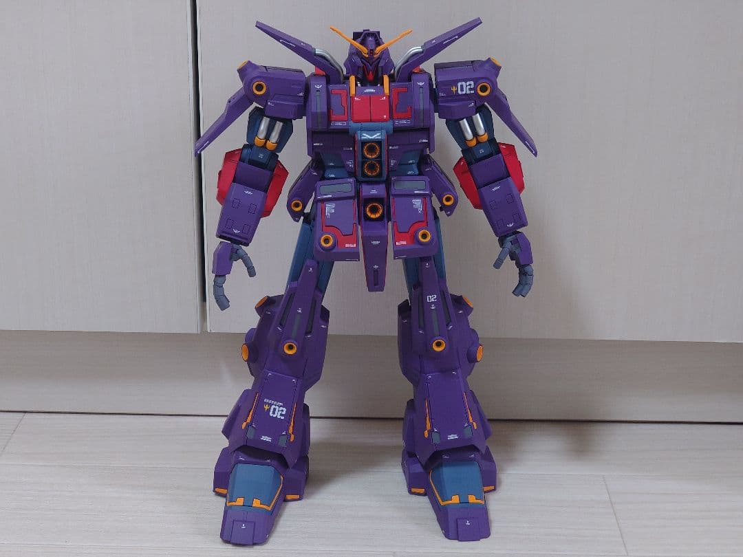 HG 1/144サイコガンダムマークII全塗装完成品ネオ・ジオン仕様