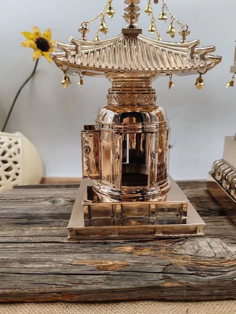 修縁堂】密教法具 真言宗 根本塔 ドアは開けられます 密教法