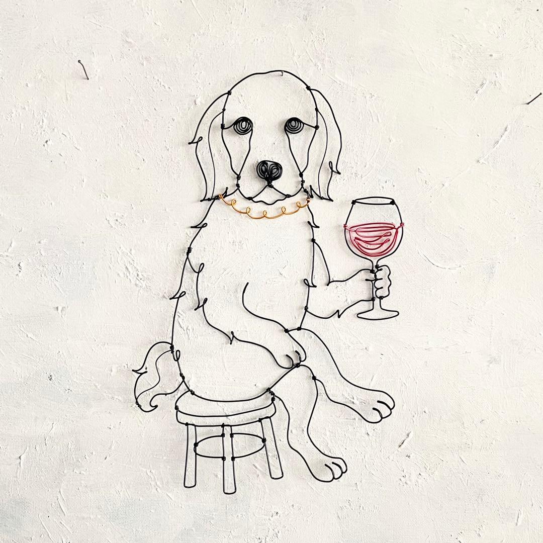 専用）ワインシリーズ ワイヤーアート