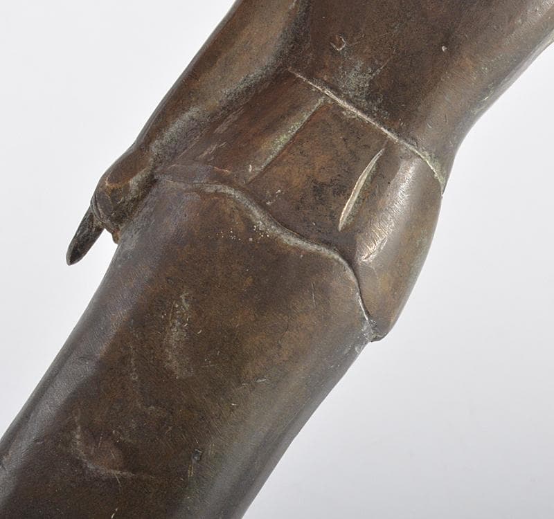 仏教美術　古銅　誕生仏　仏像　時代箱　D　R4270