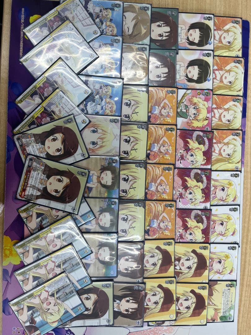 ヴァイスシュヴァルツ きんいろモザイク 8枝デッキ＋交換用パーツセット