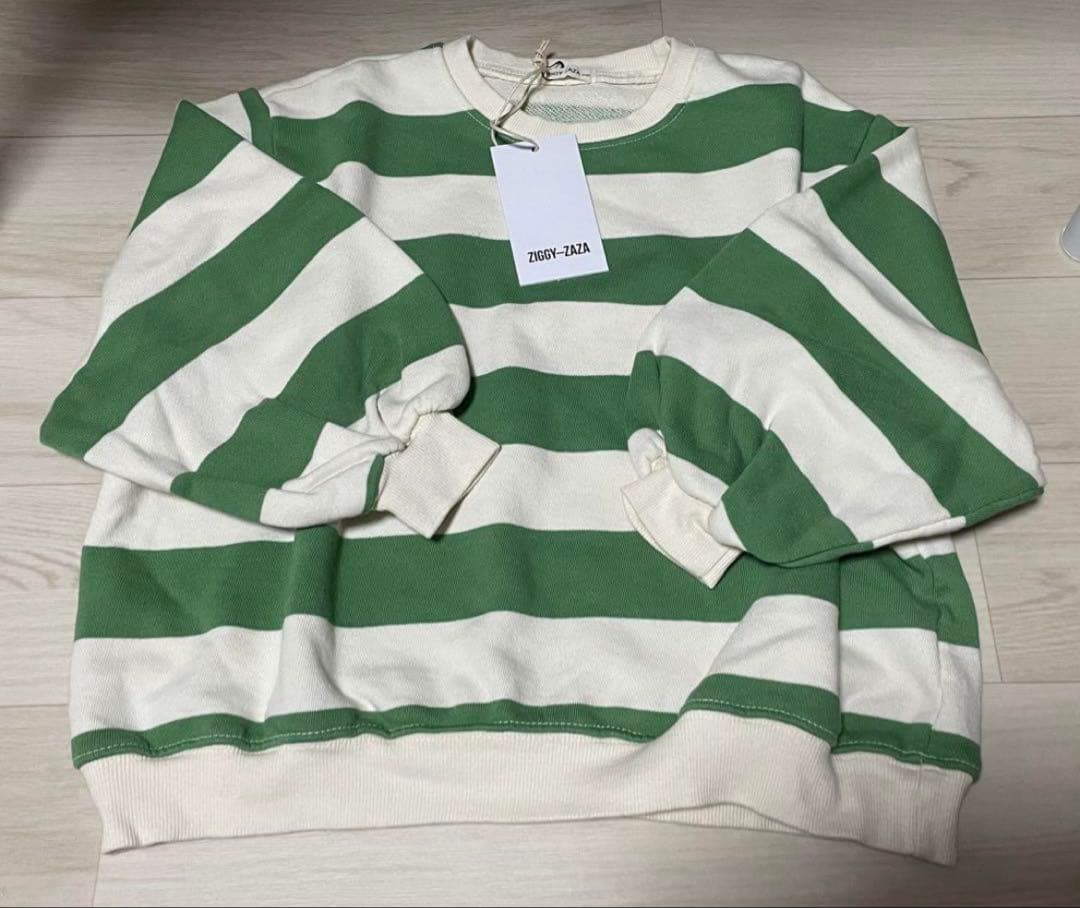 トップス ziggyzaza toro pullover verde