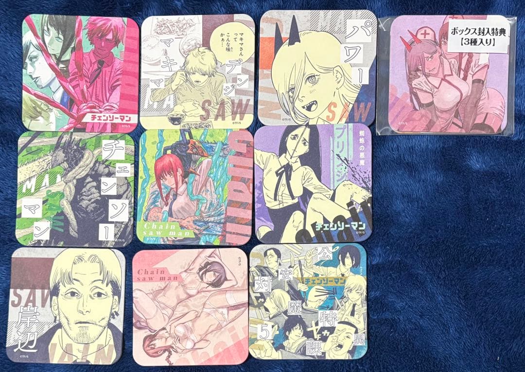 チェンソーマン アートコースター Box