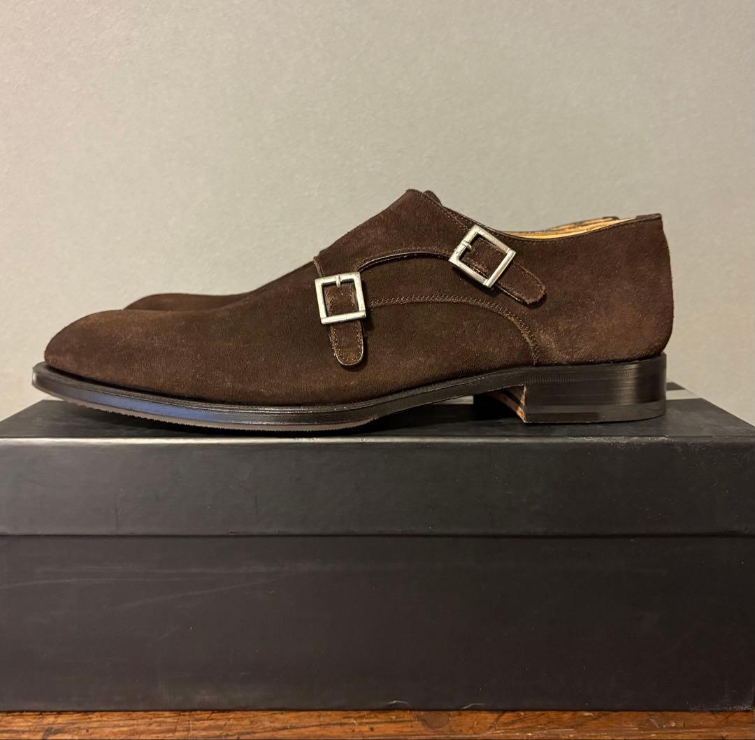 Campanile ダブルモンクストラップ 7レザーシューズ crockett