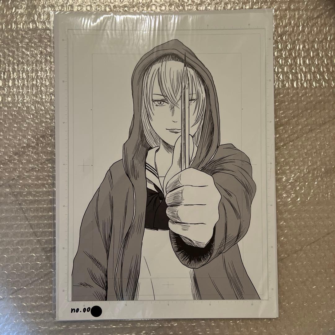 左ききのエレン クラウドファンディング 直筆サイン入り 複製原画 光一 エレン