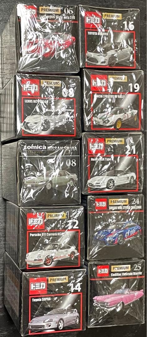 プレミアムトミカ☆レクサスシルビア86GRMNスープラNSXランチア