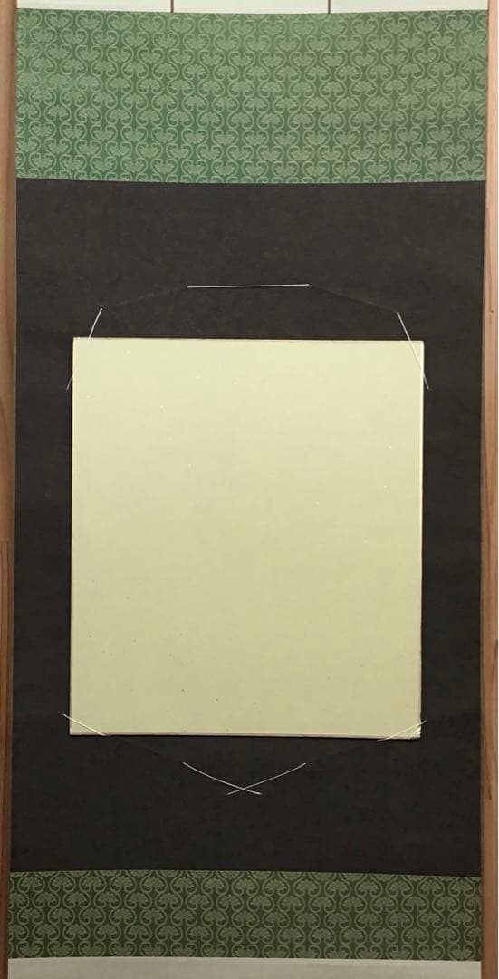 K茶道具 掛軸 御色紙幅(写真の色紙は付属していません) 紙箱