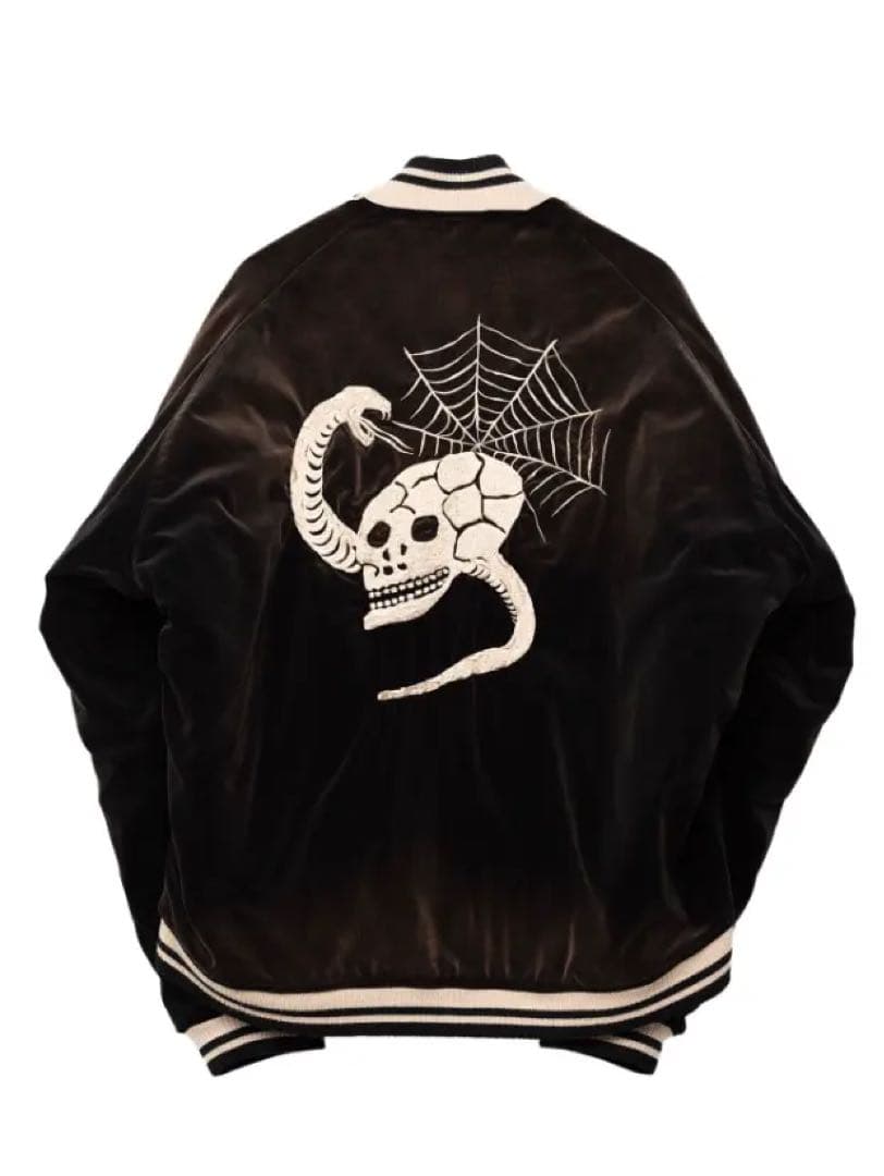 レア スカル刺繍 メゾンミハラヤスヒロ スーベニアジャケット