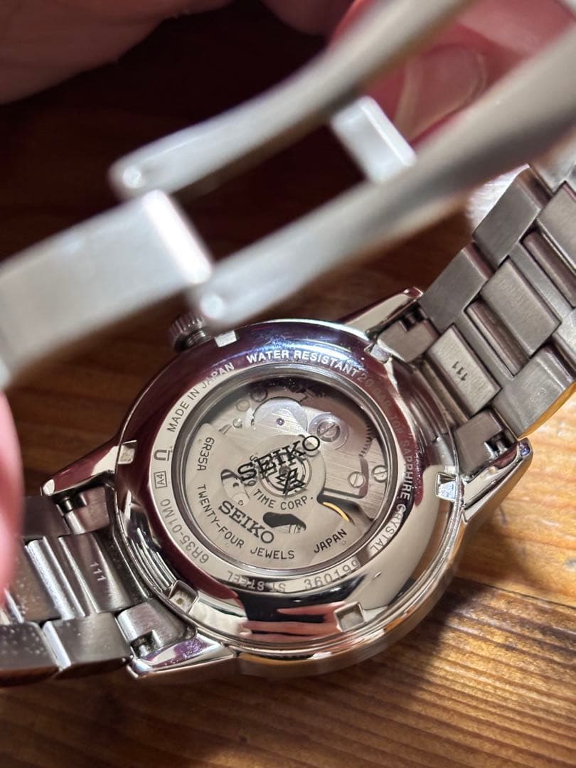 SEIKO プレザージュ “Sharp Edged Series