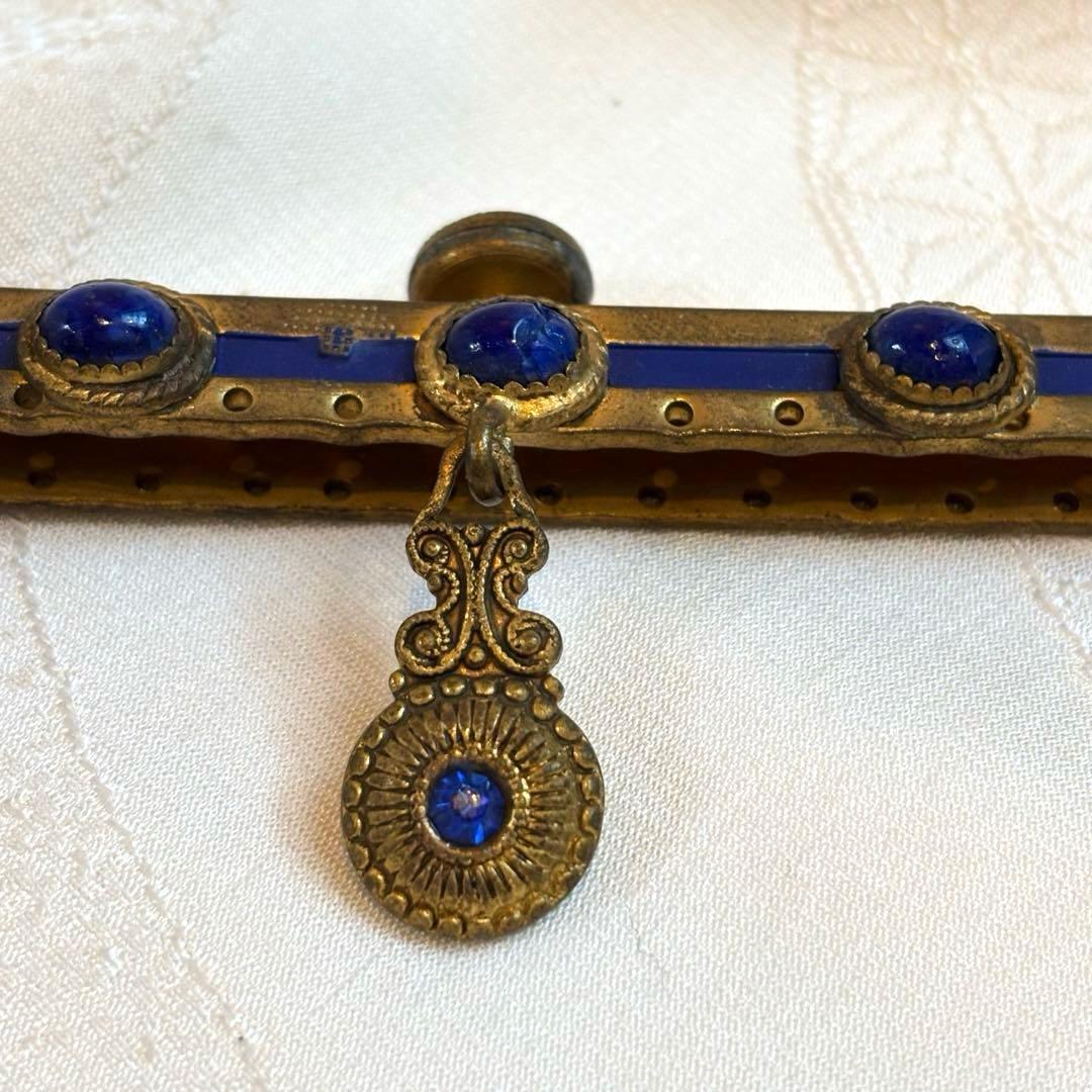 希少・フランス製】アンティーク 口金金具 プチポアン サンプルタグ付