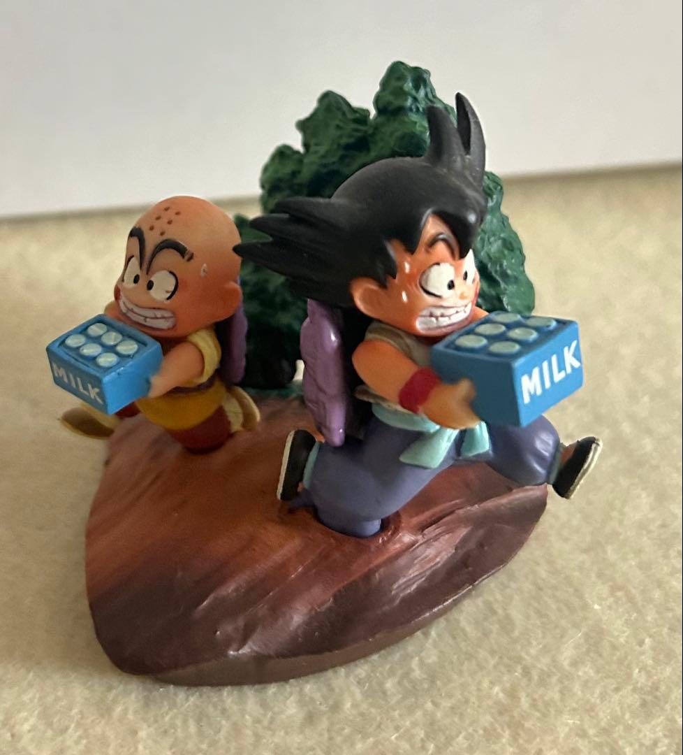 ドラゴンボール ドラカプ フィギュア / 悟空 クリリン 牛乳配達