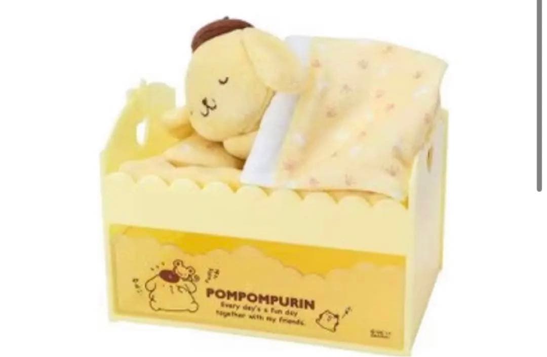ポムポムプリン バースデー 激レア マスコット Sanrio ベッドチェスト