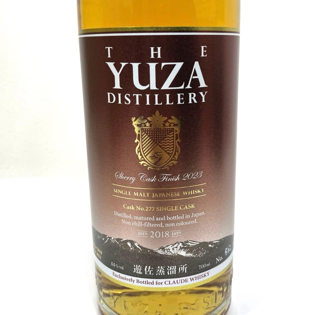 激レア】遊佐蒸留所 YUZA シェリーカスクフィニッシュ2023 【未開栓】