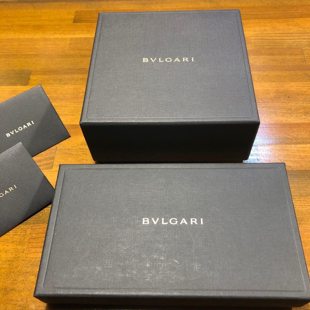 BVLGARI ブルガリ 空箱 2個セット ギフトBOX カード付き - メルカリ