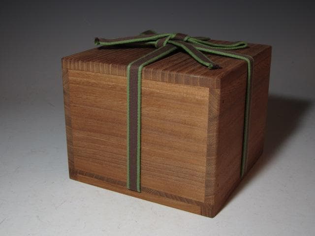 裏千家 十三代 円能斎 自作赤「玉柏」二重箱k548 - メルカリ