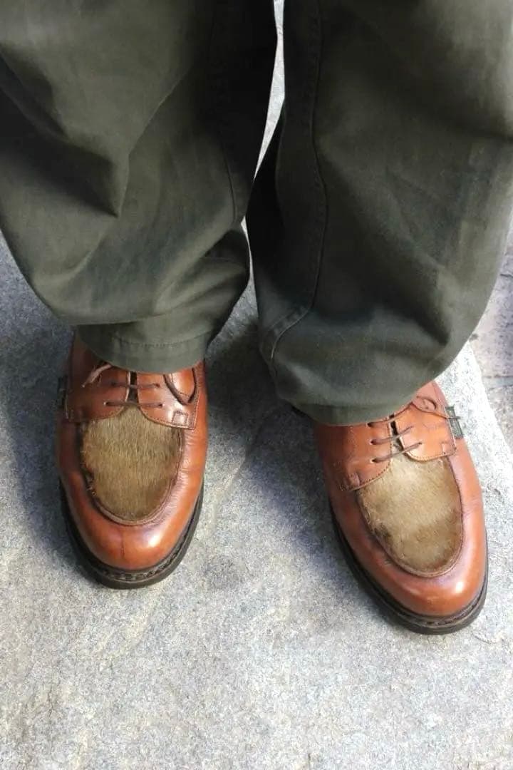 【極希少】シャンボード アザラシ UK8 フォック ファー paraboot