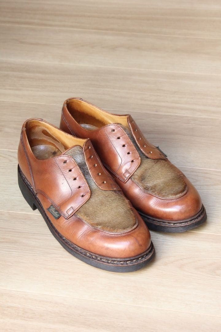 【極希少】シャンボード アザラシ UK8 フォック ファー paraboot
