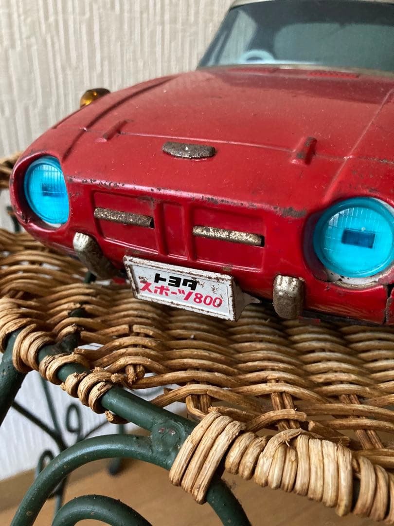 ブリキ　トヨタスポーツ800 日本製