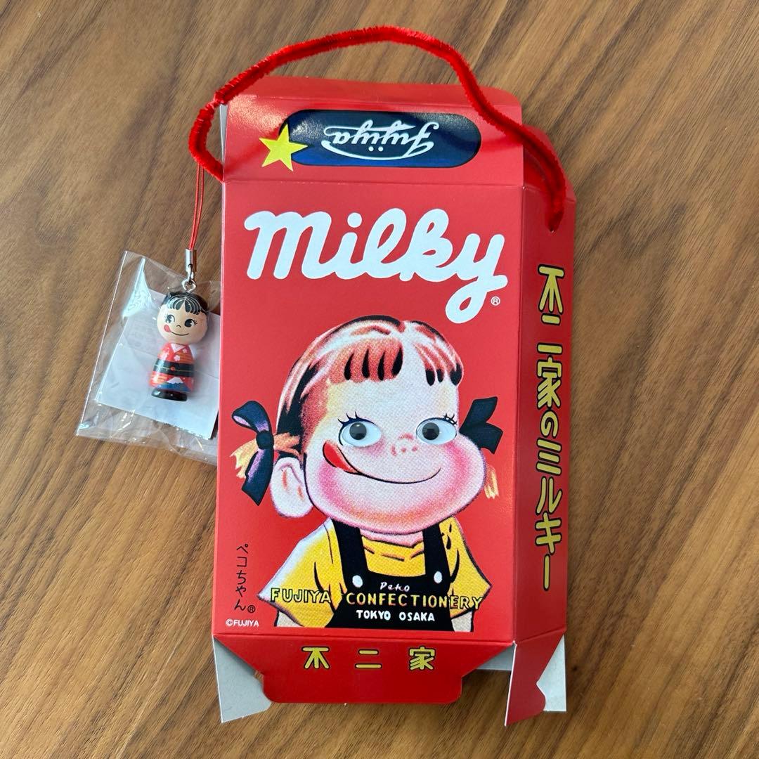 不二家 ミルキー 復刻 こけし 空箱 - メルカリ
