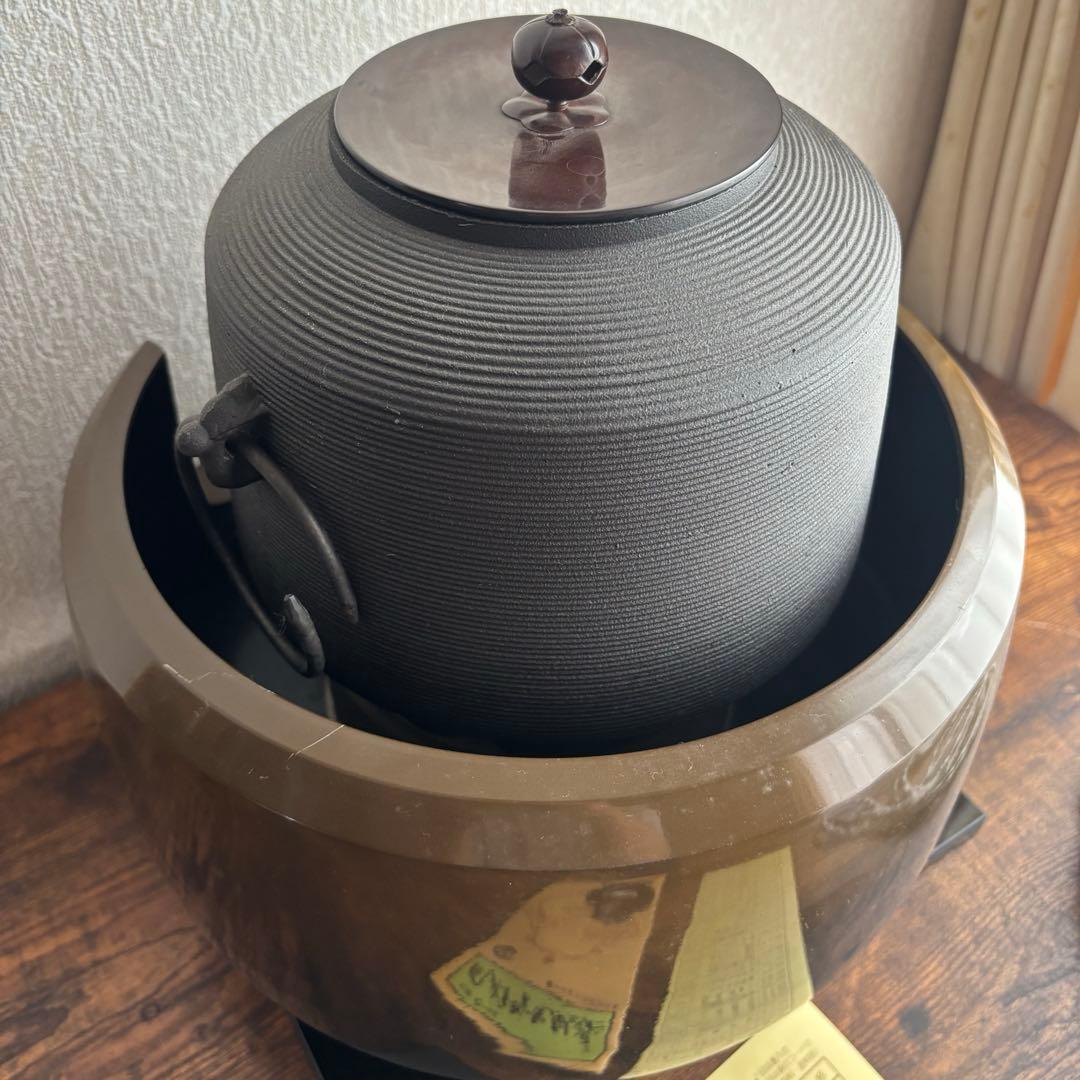 電気風炉野々田式 「面取風炉 合金製」「風炉用炭型電熱器」 「糸