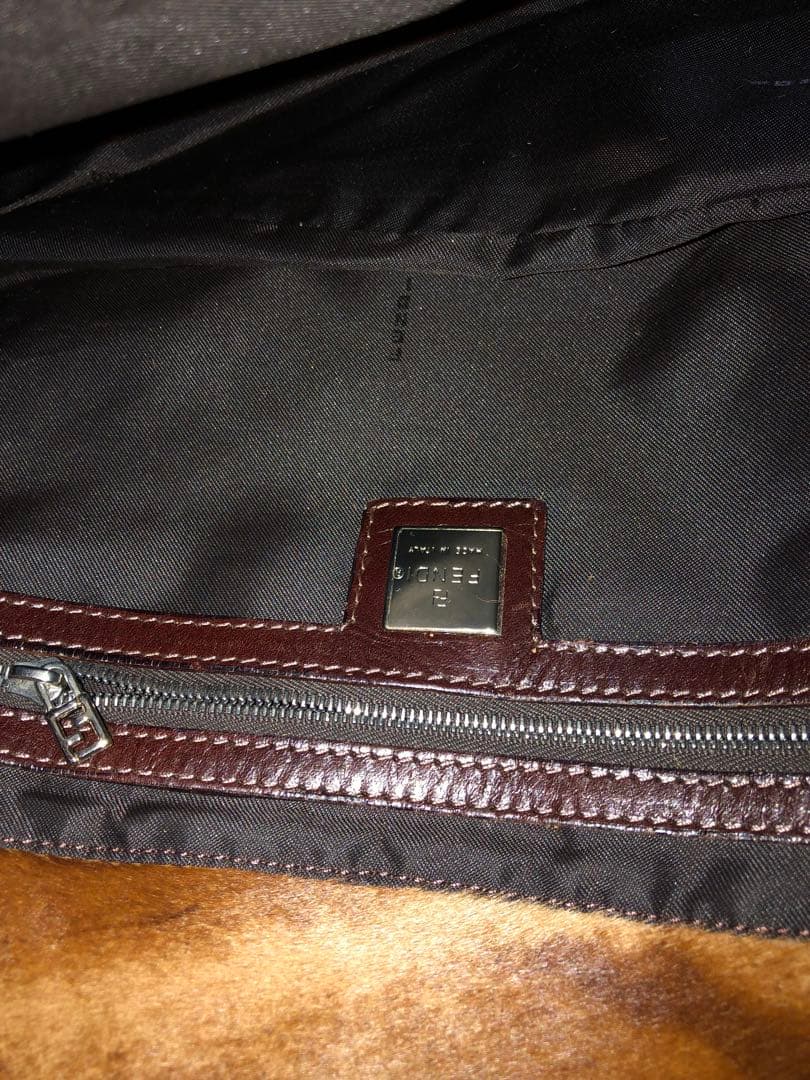 FENDI フェンディ　ハラコバッグ　ショルダー