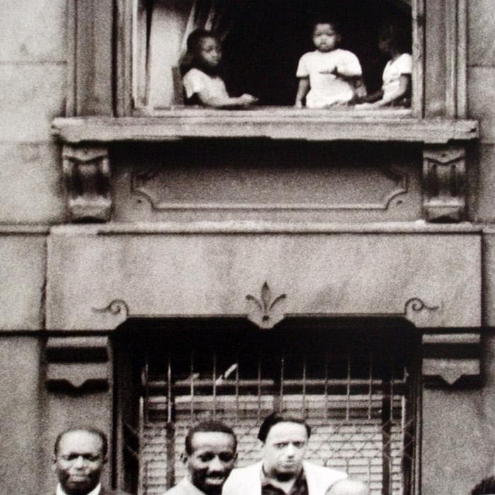 額装品/ジャズポートレートハーレム　1958年（アート ケーン）