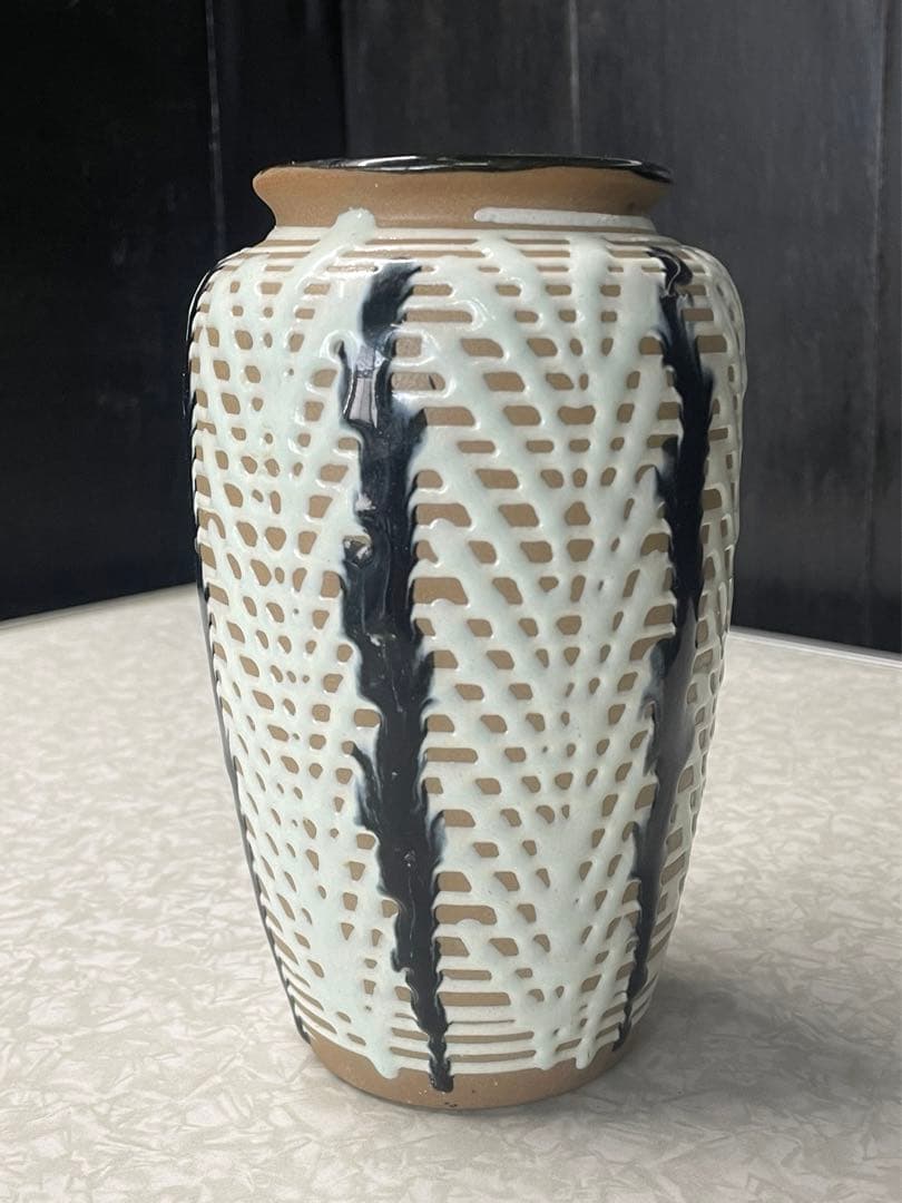 希少作☆吉田明☆輪花鉢☆唐津系