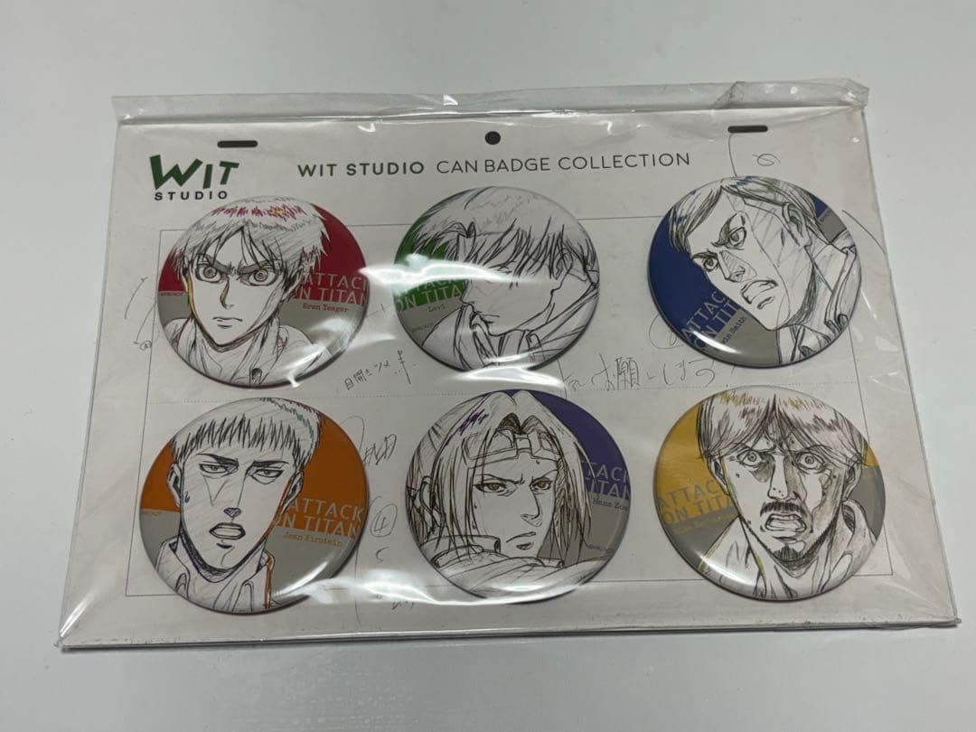 進撃の巨人 witstudio 缶バッジコレクション season2 C