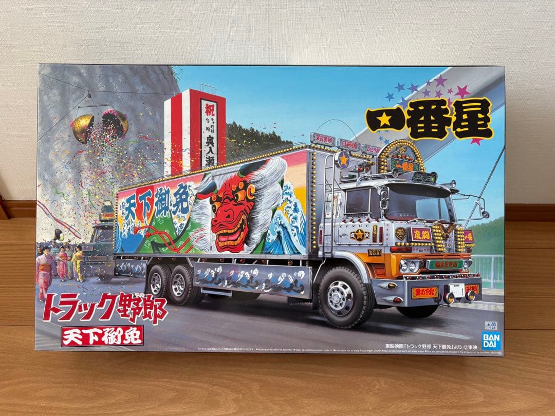 6点セット 1/32 トラック野郎シリーズNo.1～6 一番星 デコトラ プラモ