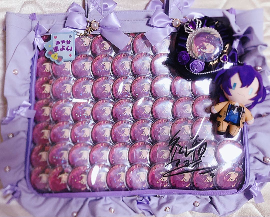 礼瀬マヨイ 缶バッジ あんスタ - メルカリ あんスタ 礼瀬マヨイ 痛バ 星之