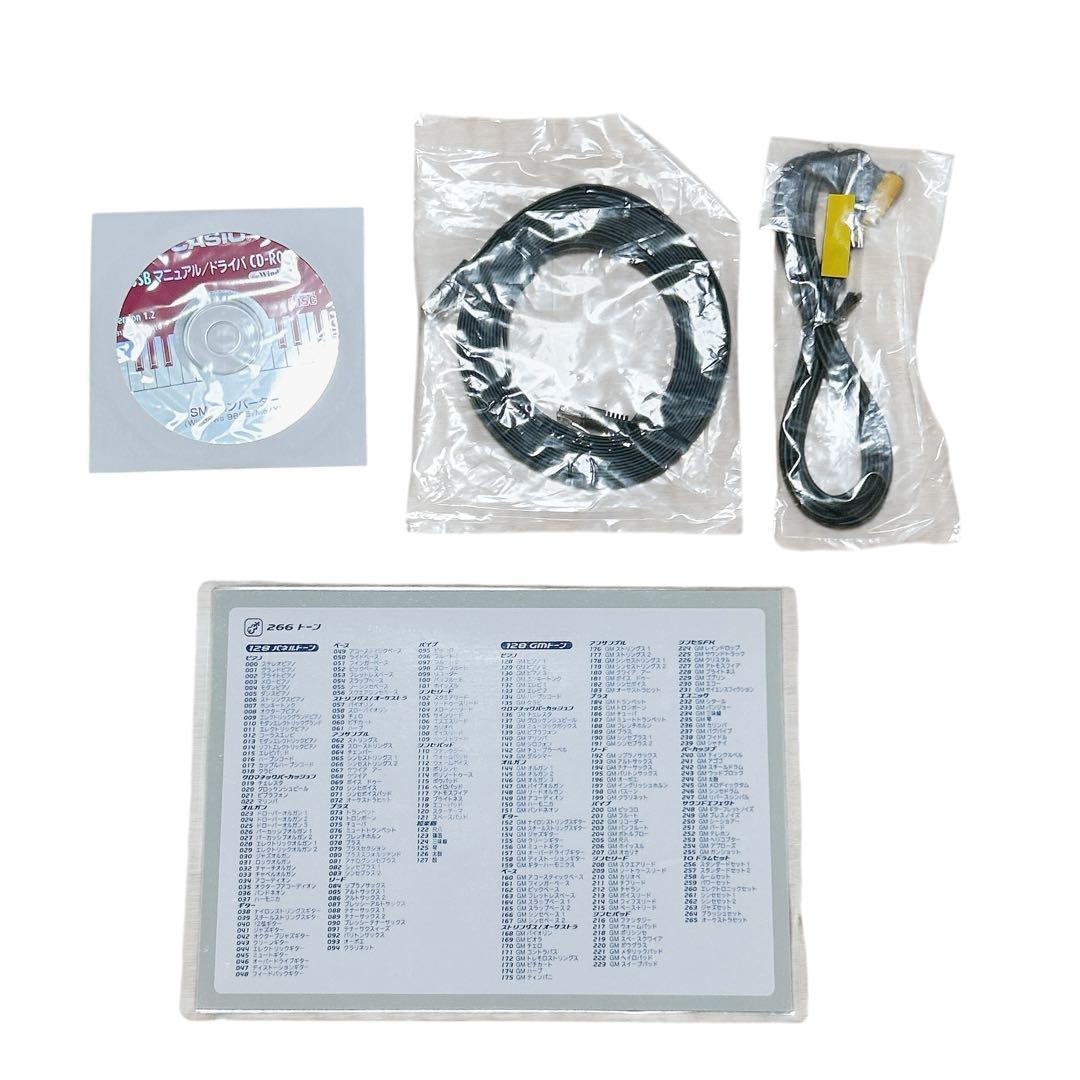 【希少上位モデル】 CASIO LK301BB 光ナビゲーション 電子キーボード