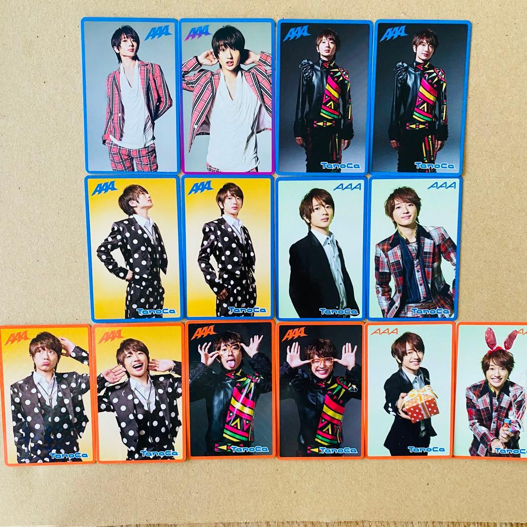 西島隆弘 AAA＊TanoCa 14枚セット＊Nissy