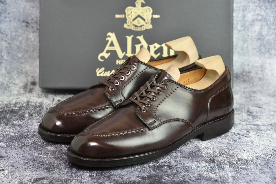 オールデン　コードバン　2490　タンカーOX　6.5D　ミリタリーラスト