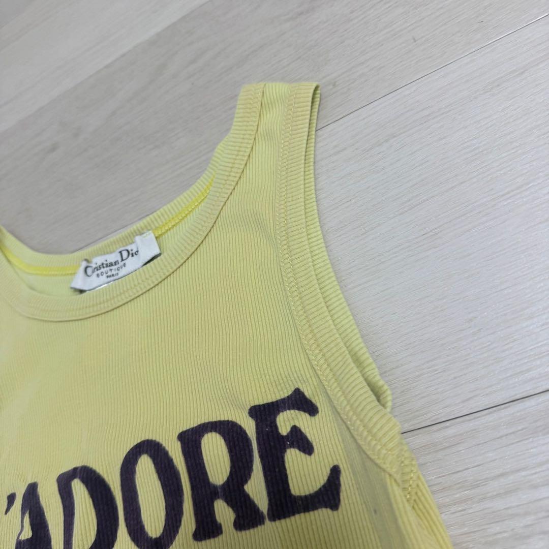 クリスチャンディオール J’ADORE タンクトップ ガリアーノ期