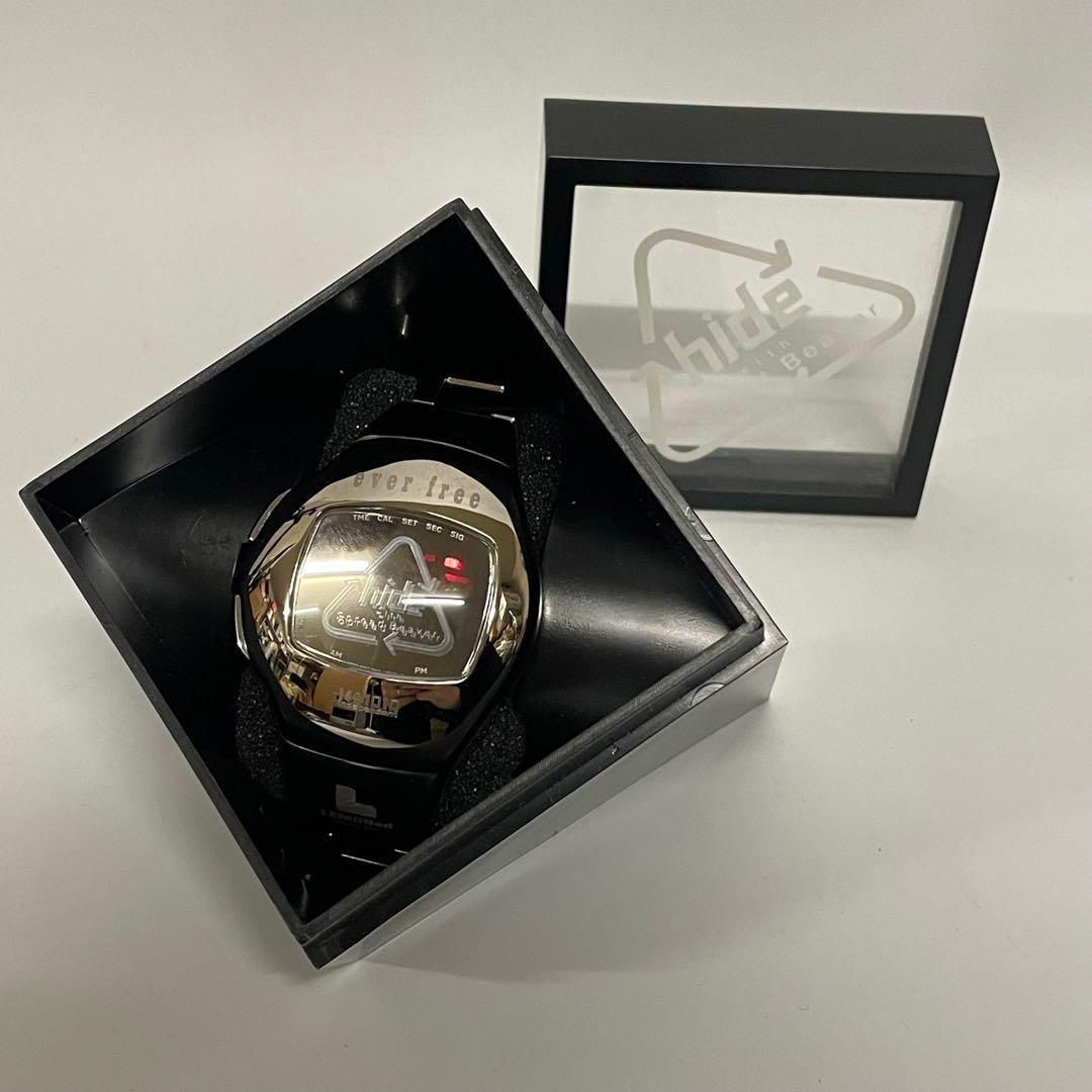 ○希少 激レア hide ファンクラブ限定 腕時計 電池交換済み 動作品