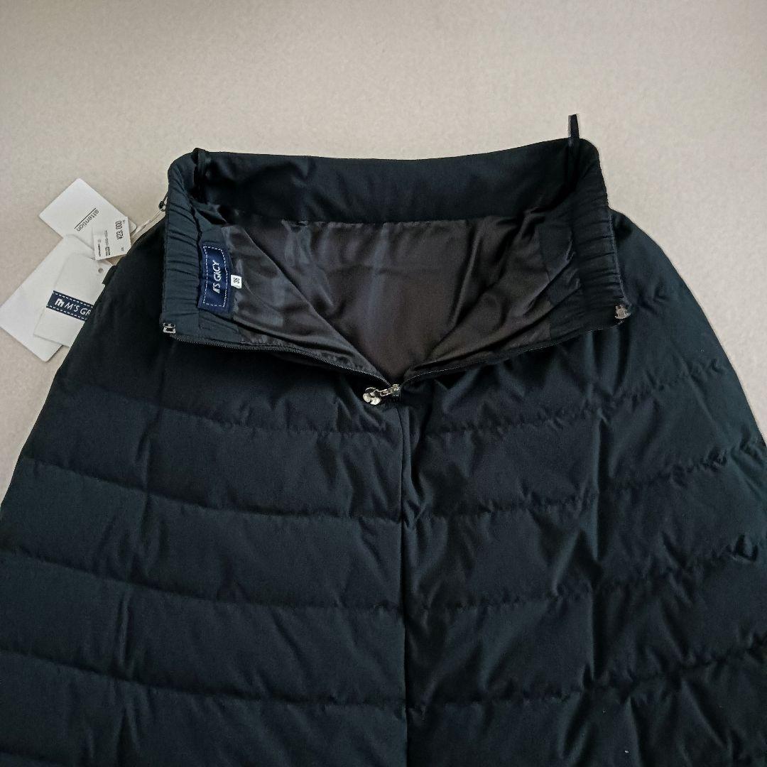 【新品タグ付き】M'S GRACY　ダウンスカート 38 ブラック