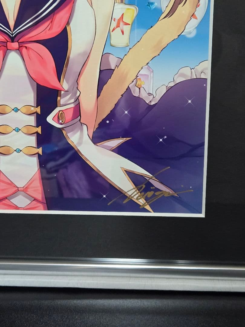 necomi 複製原画　だいすきを、飾りたい。　直筆サイン　necömi