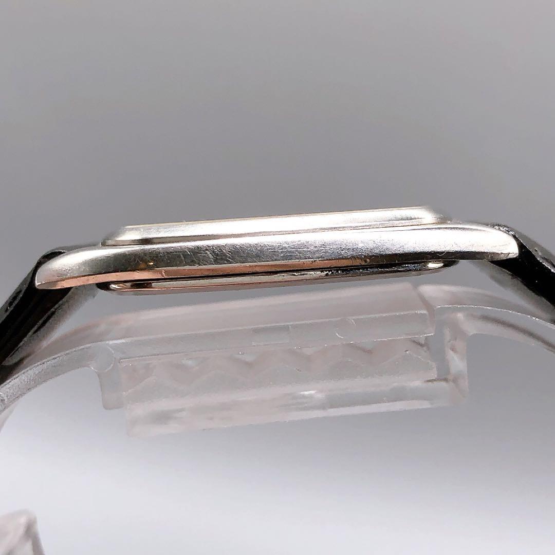 SEIKO Dolce クォーツ 腕時計 6030-5250 スクエア シルバー