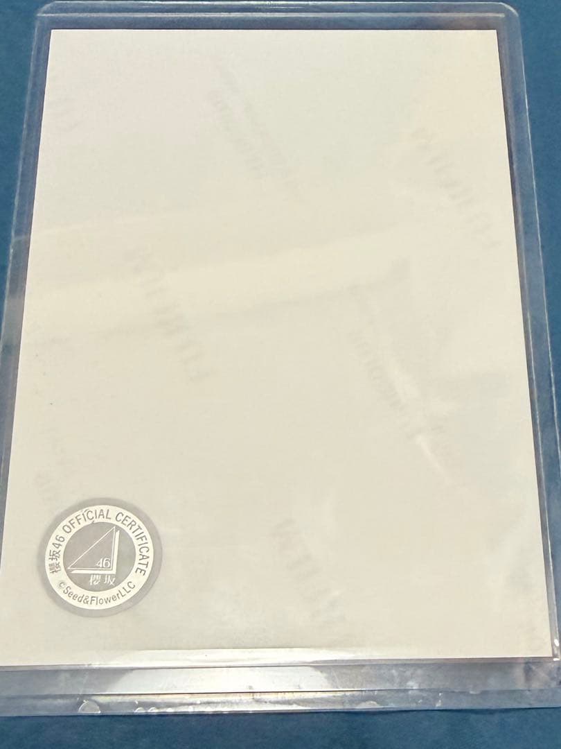 ハ*ン様 山下瞳月 櫻坂46 2025年 サンタ 生写真 直筆サイン