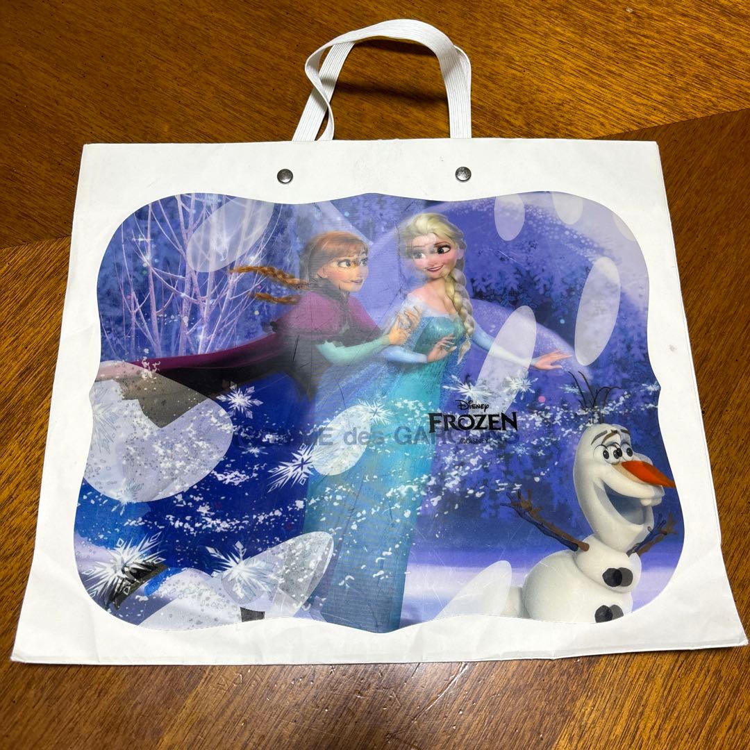 コムデギャルソン&アナと雪の女王 ショップ紙袋