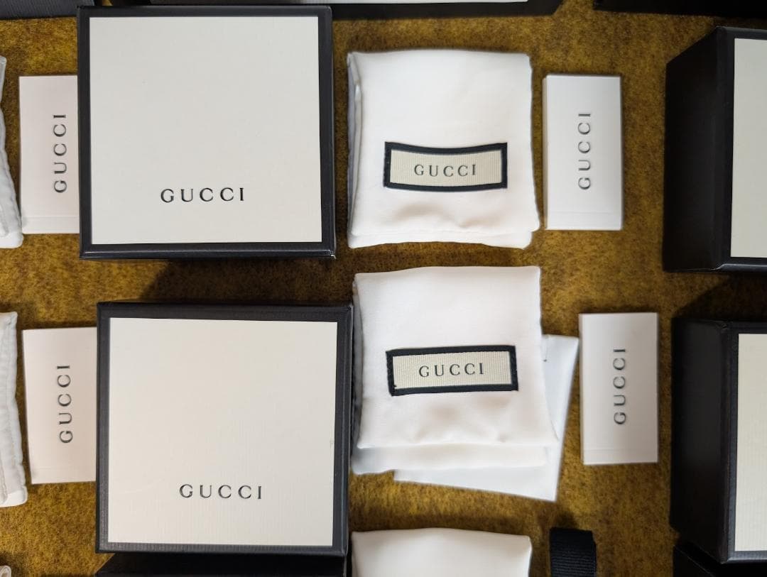 まとめ売り セット GUCCI グッチ 空箱 保存袋 ボックス ショップ袋