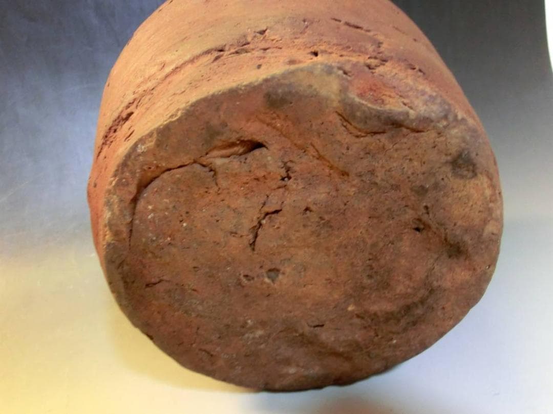 壷□古備前 船壺 古壷 お歯黒壷 鉄漿 古い甕 江戸期 古