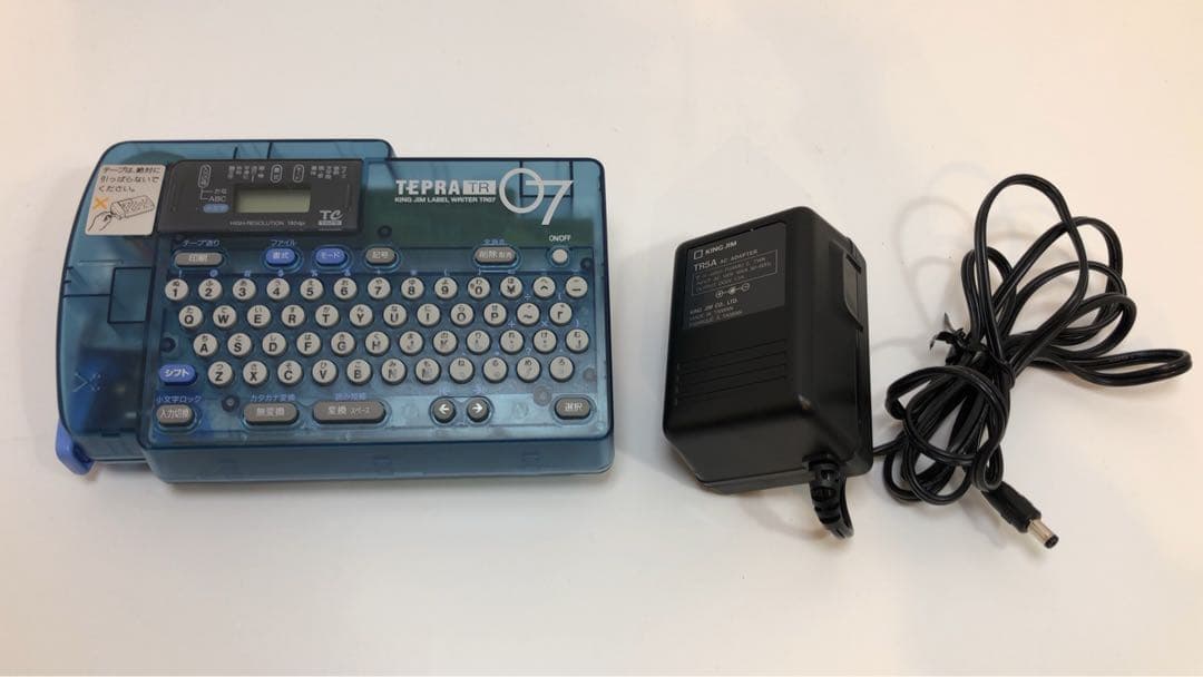 KING JIM テプラ ラベルライター TR07 - メルカリ