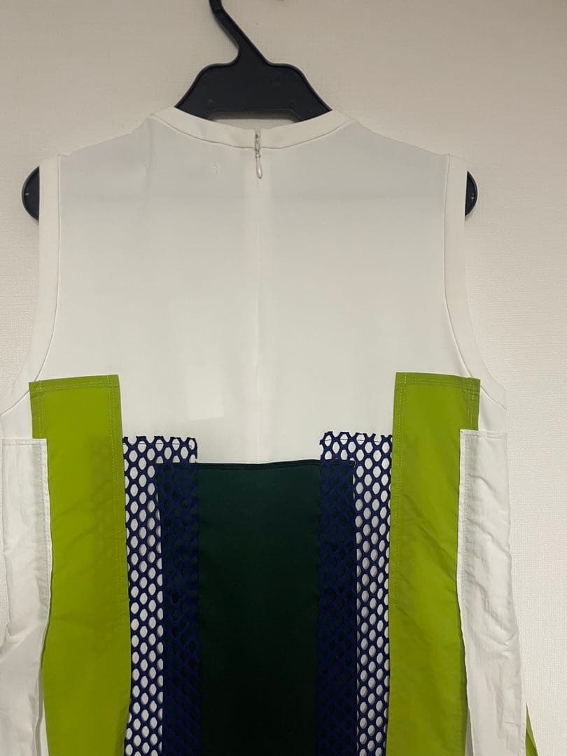 ファブリックミックスタンクトップ