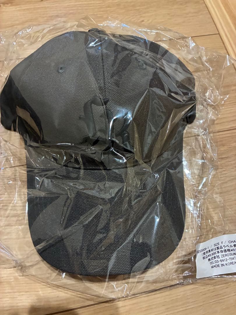 リベイロ libeiro キャップ チャコールグレー